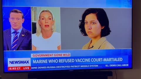 Military punishes unvaccinated marine. Our government is out of control!