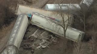 Another Train carrying hazardous materials has derailed just outside of Detroit, Michigan.