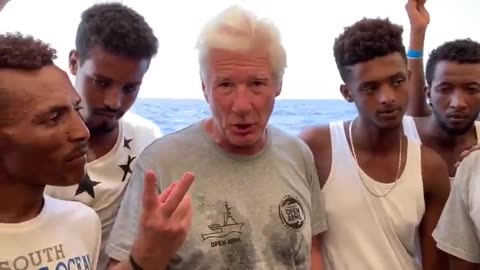 Millionaire actor Richard Gere actively encouraging Third World occupation of Europe