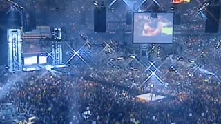 Stone Cold arrives at WrestleMania 17.