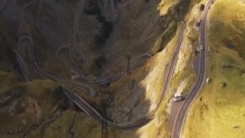 The Transfagarasan Highway, Romania.