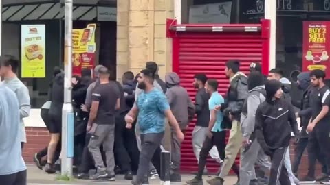 Mobs of Muslims attacking lone white people in Middlesbrough