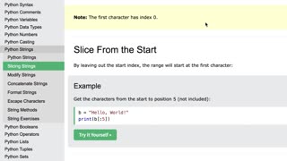 Python Coding for beginners 11, Slicing String