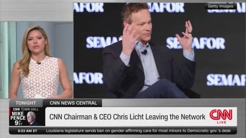 CNN Chairman and CEO Chris Licht is out at the network