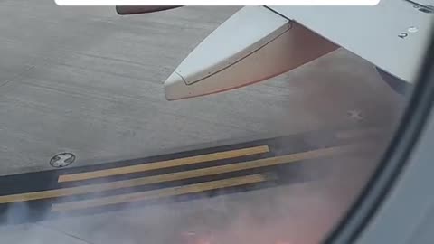 Spirit Airlines plane catches fire on tarmac