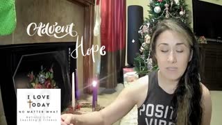 🕯🎄Advent Week 1 Light the Hope Candle