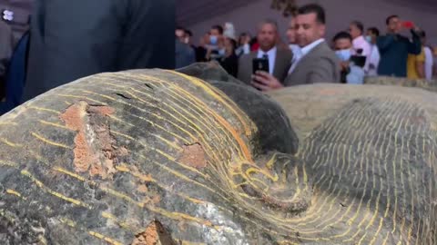 Egipto presenta un gran hallazgo arqueológico