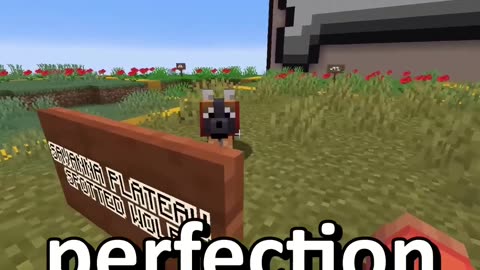 The Perfect Spotted Wolf in Minecraft Survival Mode: New Discovery!