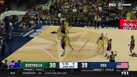 Team USA vs Team Australia Basketball