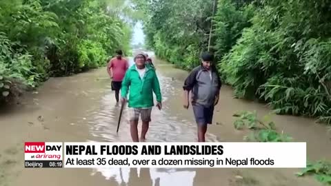 At least 35 dead, over a dozen missing in Nepal floods