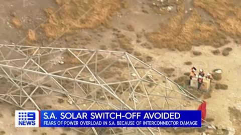 Fears excess solar energy may cause statewide shut down _ 9 News Australia