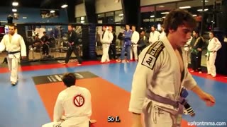 What happens when a fake WHITE BELT shows up to troll a Jiu-Jitsu gym?