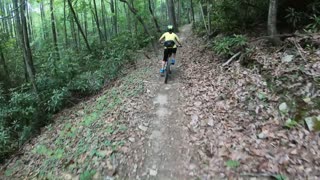 Miles of Smiles while mountain biking Dupont state forest