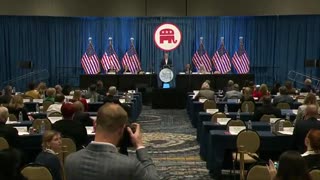 Lara Trump elected unanimously as RNC co-chair.