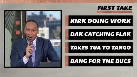 HOWDY... HOW DO YOU DO - Stephen A. Smith is feeling GOOD this morning on First Take ????