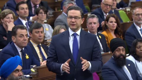 Pierre Poilievre grills Trudeau on his lavish vacation accommodations while Canadians struggle