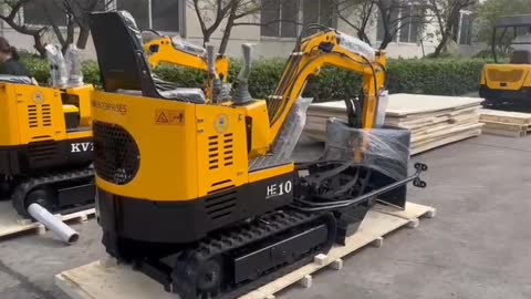 I ordered an excavator from China!