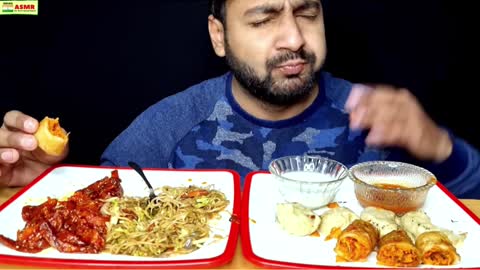 INDIAN STREET FOOD | INDIAN FAST FOOD | #shorts #asmr #mukbang #indianfood #fastfood #indianfastfood