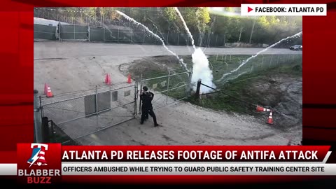 Atlanta PD Releases Footage Of Antifa Attack