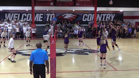 York & Clarkrange Highschool Volleyball 10/6/22