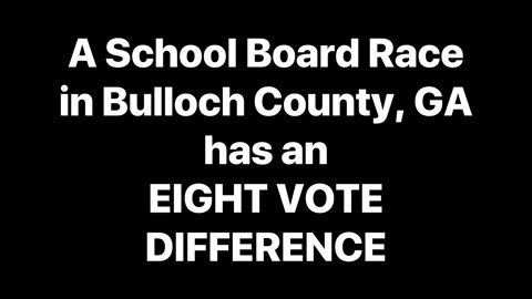 Bulloch County, GA Election Supervisor Explains the Primary
