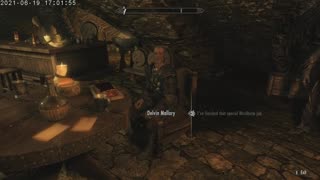 The Elder Scrolls 5 Skyrim Female Orc Karen D'Orc Part 223