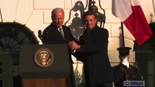 New Biden 'Try Not To Cringe' Just Dropped - Handshake Edition