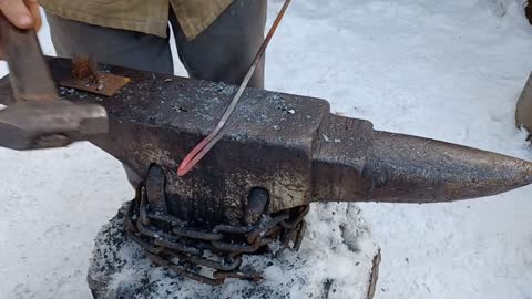 How to Forge Tools: No Forge Weld Fire Poker