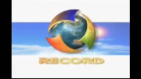 Vinheta início Horário de verão da Record internacional 2002
