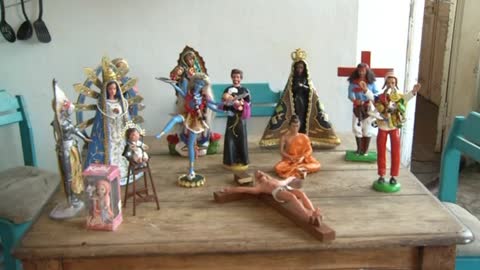 Barbie serves as inspiration for religious art