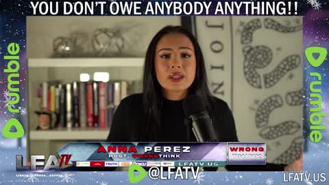 LFA TV SHORT: YOU DON'T OWE ANYONE ANYTHING!!