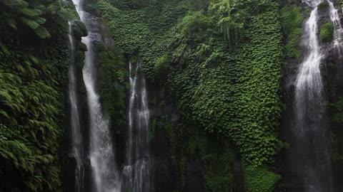 Waterfalls in forest