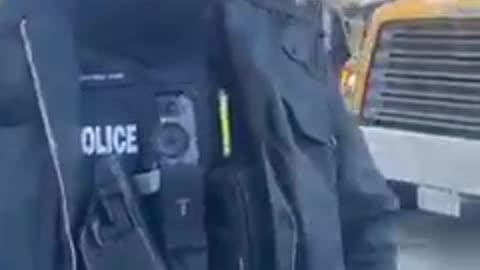 Ottawa police officers on the truckers protest violence