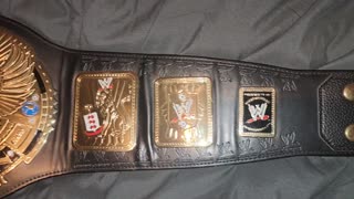 WWE Championship (big eagle) (kids) re-stoned by Rafford designs