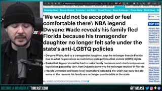 Dwayne Wade FLEES Florida Over Child Protection Laws, Son Is Trans And Fears Restrictions