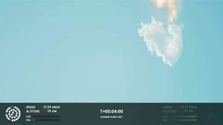 SpaceX test flight explodes