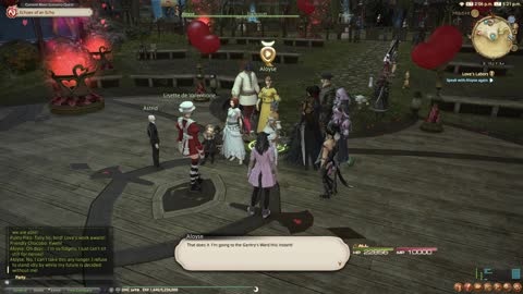 FFXIV Valentione Event 2022 Part 2-Loves Labors