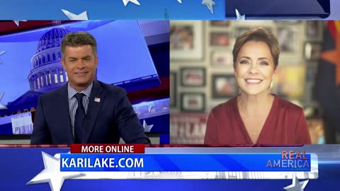 REAL AMERICA -- Dan Ball W/ Kari Lake, Kari DESTROYS The MSM Yet Again For False Narrative, 10/28/22