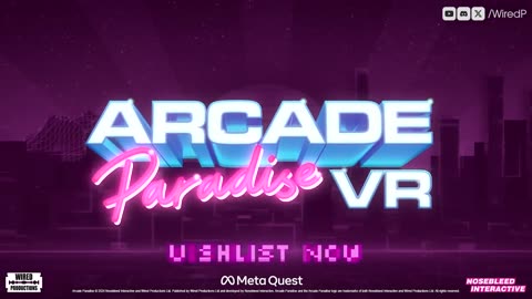 Arcade Paradise VR - Official Gameplay Trailer