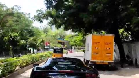 Ferrari SF90 Stradale in Chennai roads