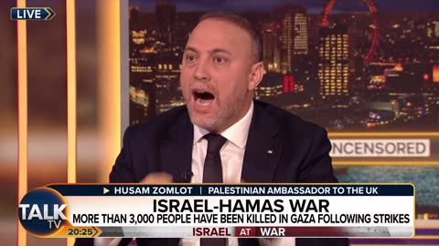 Israel-Hamas War: Piers Morgan vs Palestinian Ambassador Husam Zomlot Over Gaza Hospital Strike