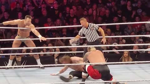 The bloodline vs LA knight and Sami Zayn full match wwe