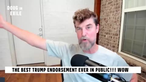 THE BEST TRUMP ENDORSEMENT EVER IN PUBLIC!!! WOW