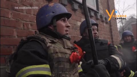 Extremely brave Ukrainian Firefighters