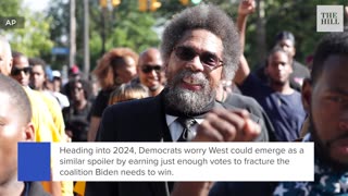 Democratic Jitters Grow Over Cornel West's Third-party Bid