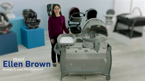 How to Assemble the Diaper Changer for Graco Travel Dome™ LX & Travel Dome™ DLX_Cut