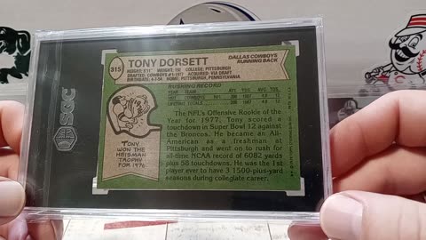 105) HoF Tony Dorsett RC, Dallas Cowboy & Pitt Panther