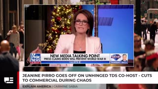 Jeanine Pirro Goes Off On Unhinged TDS Co-Host