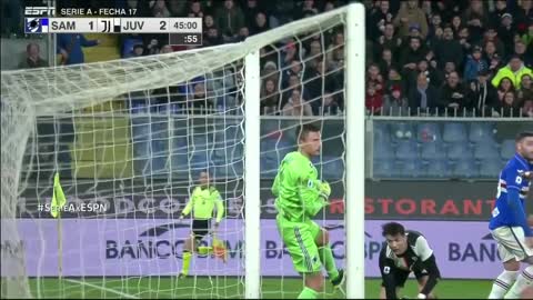 Golazo de Cabeza de 2,50 Metros de Cristiano Ronaldo - Sampdoria 1-2 Juventus