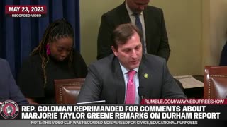 Controversial Comments Lead to GOP Rep's Reprimand over MTG's Remarks in Durham Report